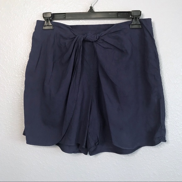 Anthropologie Hei Hei Leia Tie Knot Front Shorts - Picture 2 of 7